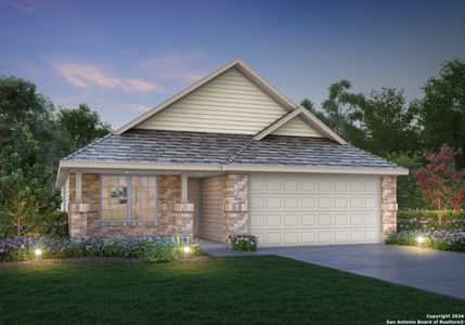 New construction Single-Family house 118 High Fence Rd, San Antonio, TX 78245 - image
