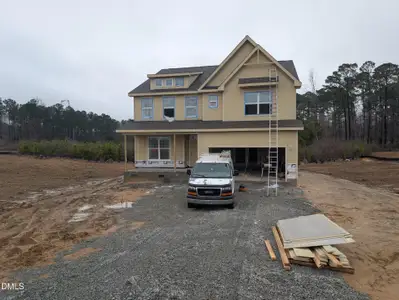 New construction Single-Family house 216 Cedar Ridge Trl, Angier, NC 27501 plan Davidson - image