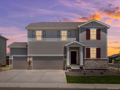 New construction Single-Family house 4635 Goldflower Dr, Johnstown, CO 80534 plan The Chatfield - image