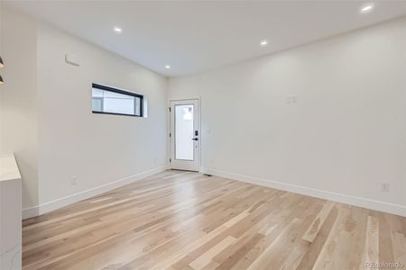 Living room facing front door