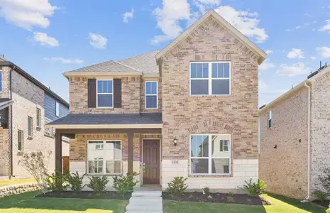 New construction Single-Family house 1208 Corleone Ln, Celina, TX 75009 plan Courtyard - image