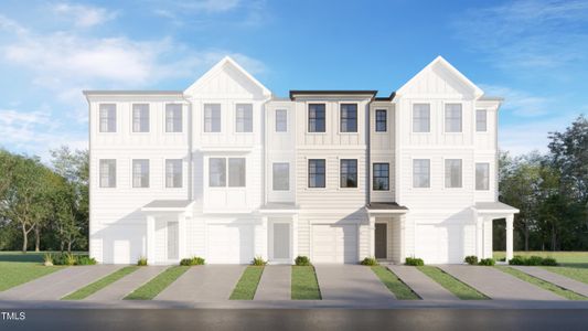 New construction Townhouse house 3703 Elm Grove Ln, Raleigh, NC 27604 plan Wyatt - image