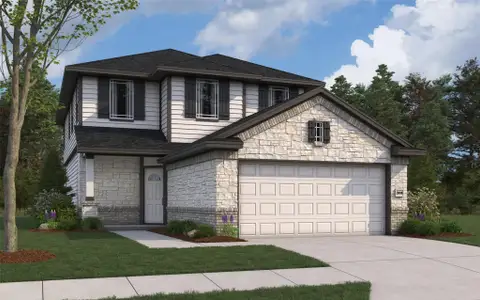 New construction Single-Family house 25550 Blossom Ct, Montgomery, TX 77316 plan Mansfield - image