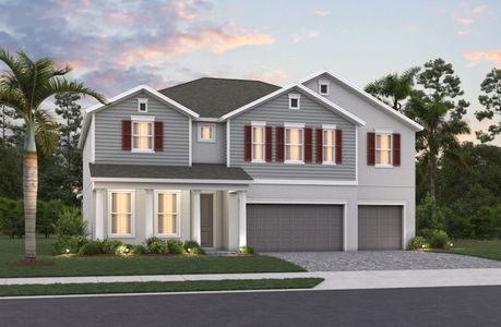 New construction Single-Family house 3060 Water Clover Ct, Apopka, FL 32712 Sequoia- photo 0