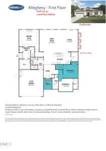 New construction Single-Family house 296 Denali Dr, Angier, NC 27501 plan Allegheny - image