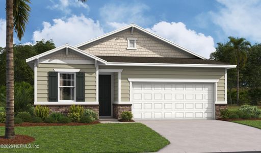 New construction Single-Family house 212 Enclave Ave, Palm Coast, FL 32164 plan Ruby - image