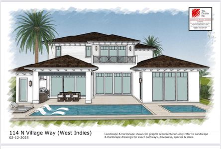 New construction Single-Family house 114 N Village Wy, Jupiter, FL 33458 - image