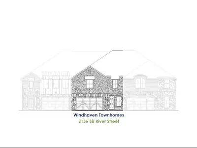 New construction Single-Family house 3156 Sir River St, Unit 4D, Lewisville, TX 75056 plan TH Building 18 Unit 2 W - image