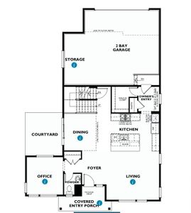 New construction Single-Family house 11172 Vibrato Ln, Lone Tree, CO 80134 4031 Carly Elevation C - Hip Slope TransitionalCarly Plan - Exterior C- photo 1 1