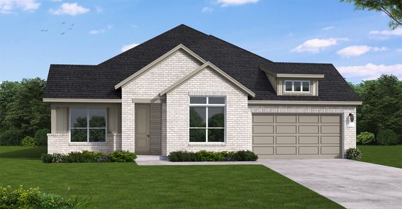 New construction Single-Family house 17212 Kiyah Rose Wy, Pflugerville, TX 78660 Hideaway II- photo 0