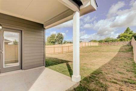 New construction Single-Family house 609 Yellow Ribbon Trl, Jarrell, TX 76537 Walker- photo 37 37