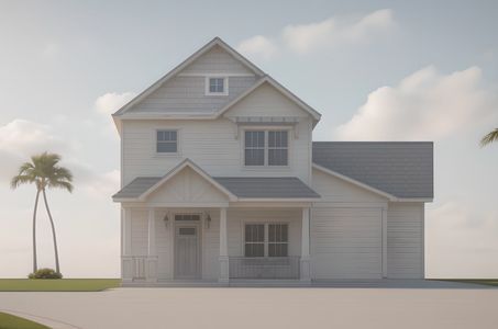 New construction Single-Family house 2418 Lake Ridge Dr, Southport, NC 28461 plan Hadley - image