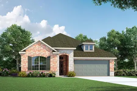 New construction Single-Family house 132 Silverbow Creek Wy, Conroe, TX 77304 plan The Hillhaven - image