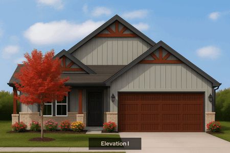 New construction Single-Family house 1312 Tanbark Dr, Kaufman, TX 75142 plan The Elm - image