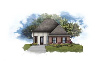 New construction Single-Family house 25 Natureview Wy, Freeport, FL 32439 plan Rousseau III G - image
