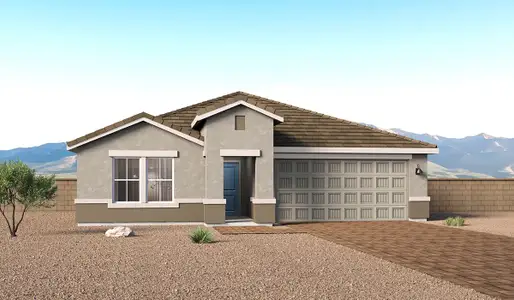 New construction Single-Family house 17575 S Paseo Palco, Sahuarita, AZ 85629 plan Dalea - D40D - image