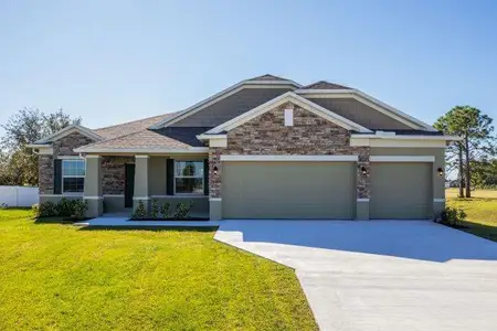 New construction Single-Family house 1789 Sw Penrose Ave, Port St. Lucie, FL 34953 plan The Sierra - image