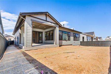 New construction Single-Family house 11472 Autumn Moon St, Littleton, CO 80125 plan 5081 Morning Mist Elevation C - Highline Ranch - image