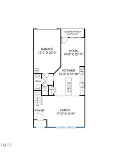 New construction Townhouse house 15 Goldsboro Ave, Sanford, NC 27330 plan Denville - image 5