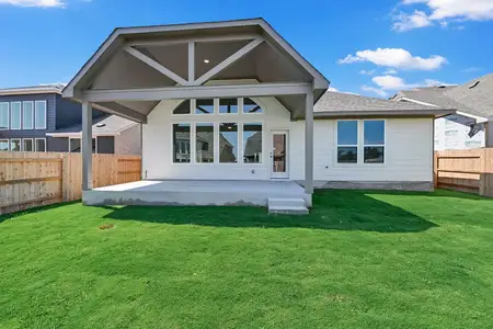 New construction Single-Family house 182 Grand Canyon Wy, Kyle, TX 78640 plan Lisbon - image