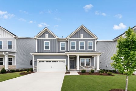 New construction Single-Family house 316 Oakwood Crest Dr, Knightdale, NC 27545 plan Hampshire - image
