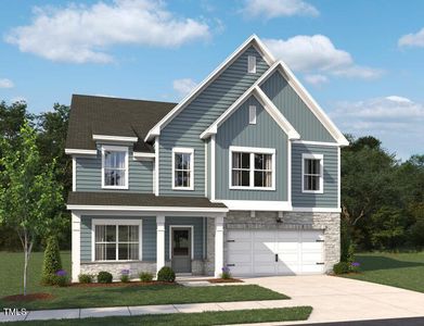 New construction Single-Family house 712 Compeer Wy, Unit 26, Rolesville, NC 27587 plan Madison - image