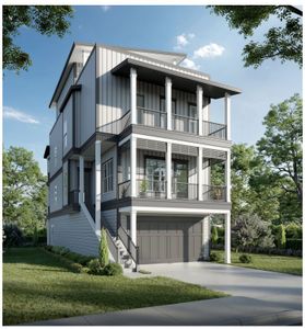 New construction Single-Family house 25 E Queen Palm Dr, Inlet Beach, FL 32461 plan The Heron 20 - image