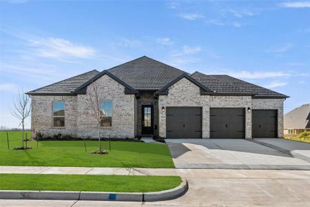 New construction Single-Family house 4026 Eagles Bluff Road, Midlothian, TX 76065 Westwood- photo 0