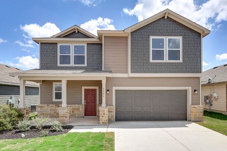 New construction Single-Family house 8412 Rocket Vw, San Antonio, TX 78263 plan Frio - 2165 - image