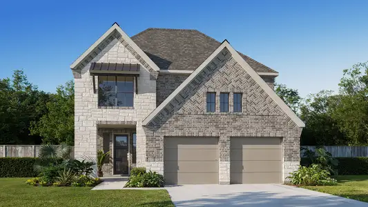 New construction Single-Family house 9810 Faulkner Trl, Rosharon, TX 77583 plan 2725W - image