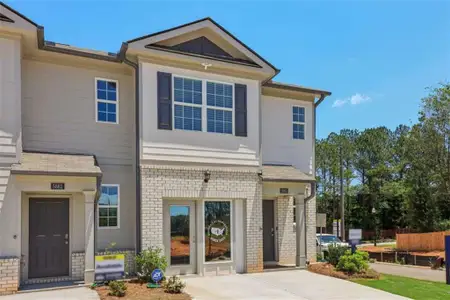 New construction Townhouse house 2360 Haran Dr, Unit 34, Lithonia, GA 30058 Pearson- photo 0