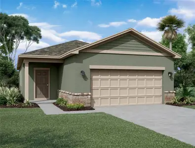 New construction Single-Family house 11247 Arnold Lp, San Antonio, FL 33576 plan Athena - image
