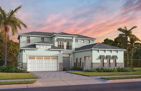 New construction Single-Family house Lake Worth, FL 33449 plan Madeira - image