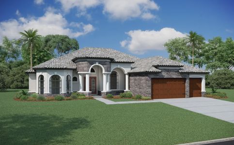 New construction Single-Family house 8201 Tilapia Pl, New Port Richey, FL 34654 plan Villa Toscana - image 4