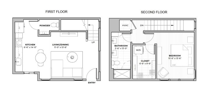 New construction Townhouse house 2211 E M Franklin Ave, Austin, TX 78723 plan A3.2 - image 2