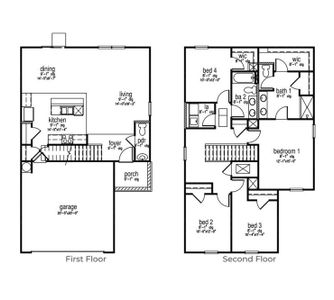 New construction Single-Family house 45 Cypress Loop Prt, Port Wentworth, GA 31407 plan Aisle - image