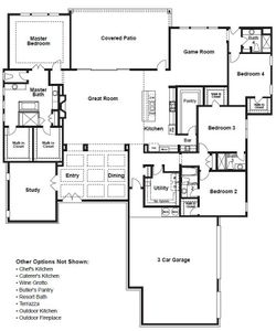 New construction Single-Family house 117 La Ventana, Liberty Hill, TX 78642 plan Perugia - image