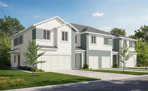 New construction Townhouse house 5839 Angela Leyla Pl, Riverview, FL 33578 - image