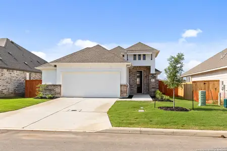 New construction Single-Family house 283 Ainslie St W, Castroville, TX 78009 plan Hale - image