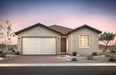 New construction Single-Family house 3855 N Sun City Blvd, Florence, AZ 85132 plan Bergamot - image