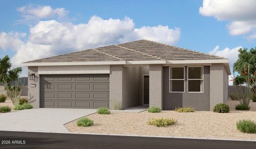 New construction Single-Family house 46818 W Old Timer Rd, Maricopa, AZ 85139 - image