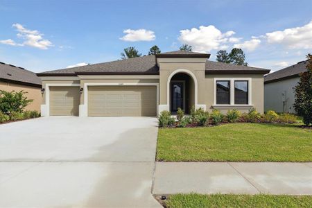 New construction Single-Family house 13144 Long Valley Cir, Spring Hill, FL 34609 plan Hyde Park III - image