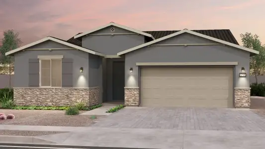 New construction Single-Family house 12428 W Atlantis Wy, Avondale, AZ 85323 plan Lantana - image