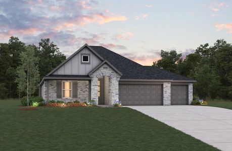 New construction Single-Family house 3306 Creekside Ct, Texas City, TX 77590 plan Sierra - image