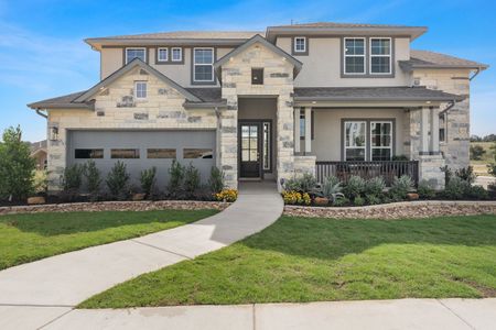 New construction Single-Family house 100 Slater Ct, Liberty Hill, TX 78642 Hattie- photo 0 0