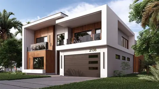 New construction Single-Family house 2135 Hibiscus St, Sarasota, FL 34239 - image