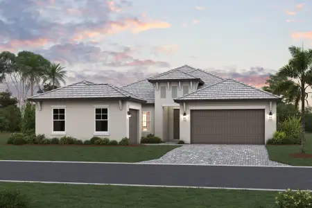 New construction Single-Family house 1733 Lugano Cir, Venice, FL 34275 plan Columbia - image