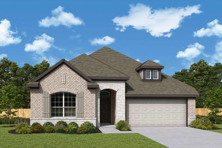 New construction Single-Family house 132 Silverbow Creek Wy, Conroe, TX 77304 plan The Hillhaven - image