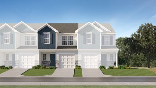 New construction Townhouse house 7214 Liana Dr, Charlotte, NC 28214 plan Magnolia - image