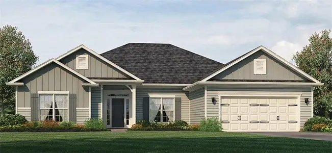 New construction Single-Family house 5345 Vinci Pl, Douglasville, GA 30135 plan Plan 2620 - image